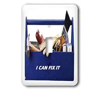 3dRose LSP_46529_1 Tool Box with I Can Fix It Spelled Out Interrupteur à baïonnette
