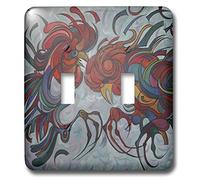 3dRose LSP_46727_2 Fowl Play Interrupteur à baïonnette