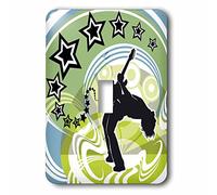 3dRose LSP_52346_1 Feel The Beat Interrupteur à baïonnette