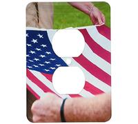 3dRose lsp_61341_6 Leaders Scouts In Veyo Utah Pour le quartier central du drapeau du jour des pionniers cérémonie 2 prises de prise