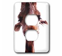 3dRose lsp_62416_6 Capot de prise de sortie Motif girafe