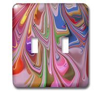 3dRose LSP_7268_2 Candy Melt Ii Interrupteur à bascule Multicolore