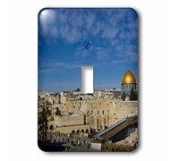 3dRose LSP_72719_2,5 cm Israël Jérusalem, Western Wall and Dome of The Rock-AS14 APA0127-Aldo Pavan Interrupteur à bascule