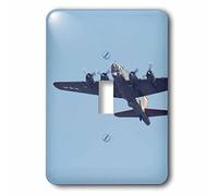 3dRose lsp_97120_1 B-17 G Flying Fortress, War Avion - US50 Bfr0041 - Bernard Friel - Interrupteur à bascule unique, multicolore