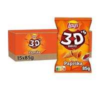 3D'S Bugles Paprika Lot de 15x85g