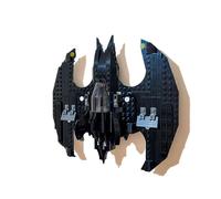 3Dudes & Dad Support mural compatible avec Lego® Batwing : Batman vs The Joker - Crochet de rangement personnalisé pour ensemble 76265-3D en plastique imprimé - Livré avec matériel de montage