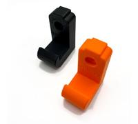 3Dudes & Dad Support mural compatible avec LEGO® Technic Porsche GT3 RS - Crochet de rangement conçu sur mesure pour l'ensemble 42056 - Plastique imprimé 3D - Fourni avec matériel de montage