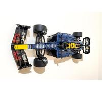 3Dudes & Dad Support mural horizontal compatible avec la voiture LEGO® Technic Oracle Red Bull Racing RB20 F1 - Crochet de rangement conçu sur mesure pour l'ensemble 42206 - Fourni avec matériel de