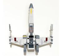 3Dudes & Dad Support mural LEGO® Star Wars Luke Skywalker X-Wing Fighter - Crochet de rangement personnalisé 75301 - Plastique imprimé 3D