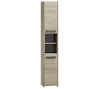 3E 3xE living.com Armoire de Salle de Bain - Couleur : Sonoma Chêne