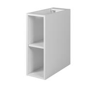 3E 3xE living.com Etagère de Salle de Bain, Blanche, 20 x 60,7 x 44,4 cm