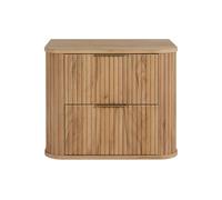 3E 3xE living.com Meuble de Salle de Bain Chêne Craft avec poignée dorée, 41,5 x 60 x 51,7 cm