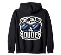 3e année Dude Troisième année Retour à l'école Garçons Étudiant Sweat à Capuche