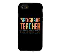 3e année enseigner motiver l'amour Inspirer l'enseignement Devise Coque pour iPhone SE (2020) / 7/8