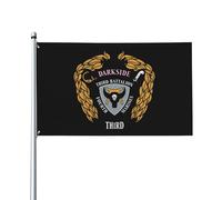 3E Bataillon, 4E Régiment De Marines Drapeau Couleurs Vives Drapeau De Jardin Solide Garden Flag Pour Bar Extérieur Mur 3X5Ft