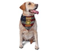 3E Bataillon du 9E Régiment D'Infanterie Écharpe pour Chiot Lavable Bandanas Chien Réglables Bandana pour Chiens Chat Animal De Compagnie