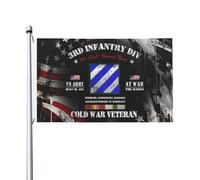 - 3E Di - Allemagne Avec Svc De La Guerre Froide Bannière 90X150Cm Double Face Résistant Bannières Drapeaux Pour Fêtes Toutes Les Saisons Ferme