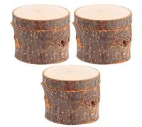 3e / Ensemble Boîte en Bois DIY DIY RUSTIC SONT CONTERNEURS CONTURANTS POUR CONTRÔLE POUR L'ANNIVERSAIRE DE LA Saint-Valentin