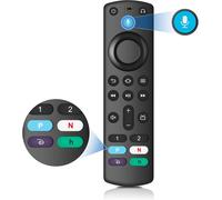 3È Gén Pro Plus Télécommande Vocale Pour Fire Amz Smart Tvs Cube/Tv Stick/Lite/4K Et Compatible Avec Insignia/Toshiba/Pioneer Fire Smart Tvs[X10]