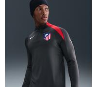 3e haut d'entraînement de foot en maille Nike Dri-FIT Total 90 Atlético Madrid Strike pour homme Anthracite/Sport Red/Blanc XL