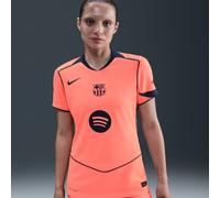 3e maillot de foot Authentic Nike Dri-FIT ADV Total 90 FC Barcelona 2025/26 Match pour femme Bright Mango/Midnight Navy/Midnight Navy L (FR 46-48)