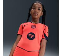 3e maillot de foot Replica Nike Dri-FIT Total 90 FC Barcelona 2025/26 Stadium pour ado Bright Mango/Midnight Navy/Midnight Navy XL