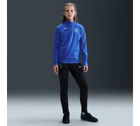 3e pantalon de foot en maille Nike Dri-FIT Total 90 Chelsea FC Strike pour ado Noir/Field Silver/Field Silver XS