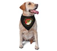 3E Régiment De Cavalerie Blindée DUI Sang Et Acier Écharpe pour Chien Réglable Foulard Triangulaire Chiens Élégant Bandana Chien pour Animal De Compagnie Quotidien Décorations d'anniversaire