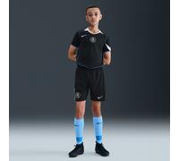 3e short de foot Replica Nike Dri-FIT Total 90 Chelsea FC 2025/26 Stadium pour ado Noir/Field Silver/Field Silver XS