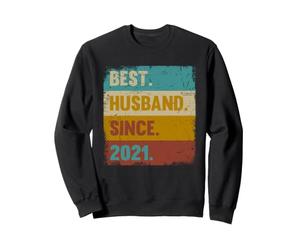 3ème année Anniversaire de Mariage épique Meilleur Mari Depuis 2021 Sweatshirt