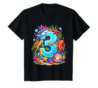 3ème Anniversaire océan Animaux Marins Cool Anniversaire T-Shirt