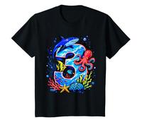 3ème Anniversaire océan Animaux Marins Cool Anniversaire T-Shirt