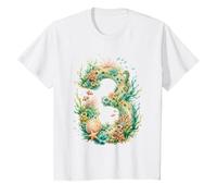 3ème Anniversaire océan Animaux Marins Cool Corail Anniversaire T-Shirt