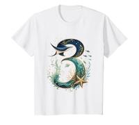 3ème Anniversaire océan Animaux Marins Cool fumé Anniversaire T-Shirt