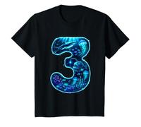 3ème Anniversaire océan Animaux Marins Cool mer Profonde Anniversaire T-Shirt