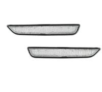 3ème feu stop et arrière Troisièmes feux stop pour voiture, 2 pièces, pour Ford, pour Mustang, pour Base GT, pour Shelby GT500 2010-2014(Clear Lens Amber)
