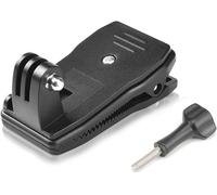 3En1 Fort Anti-Glissement Rotation À 360° Clips De Sangle Sac À Dos Camera Sport Clamp Support De Fixation Action Cam Accessoire De Montage Compatible Avec Gopro Insta360 Dji Osmo [GOP6250670]