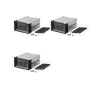 3Ensemble 3,5 Pouces HDD Cage Rack Hard Driver Tray Hard Drive Cage Support 3 HDD Hard Disks