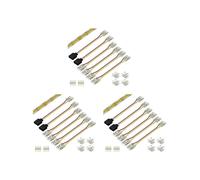 3Ensemble Connecteurs 10 mm pour Kit de Connexion D'Extension de Borne Sans Soudure CCT COB LED Strip Light 3 Broches