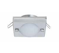 3er Jeu de Spot Paulmann 2easy Premium Encastrés Carré IP65 Rigide 51mm Satin