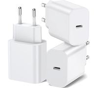 3er-Pack 20w Usb C Charger, Power Supply Adapter Designed For A-Pple, Fast Usb C Plug Compatible With I-Phone 16/15/14/13/12 Plus Pro Max, Air-Pods I-Pad, Samsung Galaxy S24/23/22