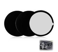 3er-Pack Disques de Fixation Adhésifs, für Armaturenbrett/Windschutzscheibe, universelle Armaturenbrett-Klebescheiben für Auto-GPS-Halterungen und Navi Halterung Auto (80 mm)