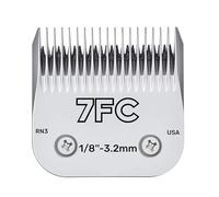 3F 4F 5F 7F 10# 30# 40# 50# Lame de tondeuse professionnelle pour animaux domestiques Lame A5 compatible avec la plupart des tondeuses Andis Oster Tondeuses pour animaux domestiques Lame en céramique