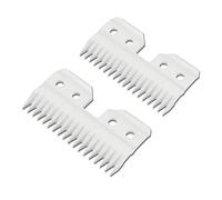 3F 4F 5F 7F 9# Lame De Tondeuse Professionnelle For Animaux De Compagnie, Lame A5, Compatible Avec Andis, Compatible Avec Les Tondeuses Oster, Lame En Céramique(2pcs Ceramic blade)