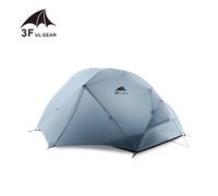 3F UL GEAR 2-Tente de camping 4 saisons en silicone 15D, ultralégère, étanche, pour extérieur, randonnée, chasse 15D Orange 3 saisons