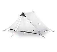 3F UL GEAR Lanshan Tente de Camping 2 Personnes Ultra légère 3 Saisons Professionnelle en silnylon 15D 4 Saisons (2P Gris, 3 Saisons)