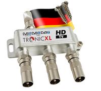 3fach BK Large Bande Répartition Câble TV Répartiteur D'Kabelfernseh Splitter