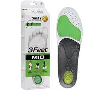 Sidas Mixte 3feet Activ Mid Semelle Course pied, Vert, Small EU