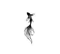 3feuilles Tatouages Éphémères Gratuits Au Jus De Poisson - Résistants À L'Eau, Longue Tenue, À Base De Plantes, Polyvalents, Style Frais