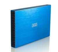 3GO HDD25BL13 Boîtier de disques de stockage Bleu 2.5